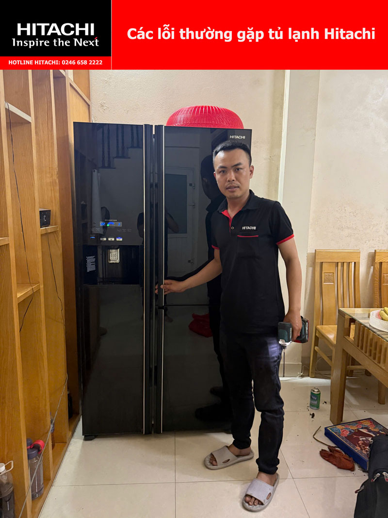 Các lỗi thường gặp tủ lạnh Hitachi và cách khắc phục hiệu quả nhất