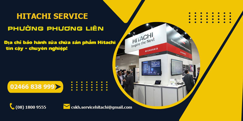 Địa chỉ bảo hành sửa chữa hitachi tại phương liên hà nội