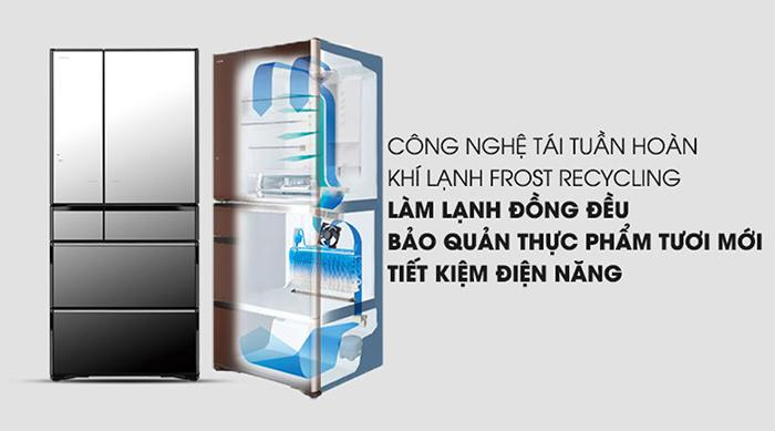 Tủ lạnh Hitachi R-E6200XV được khánh hàng đánh giá rất cao về mẫu mã công nghệ cũng như chất lượng
