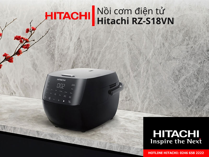 Nồi cơm điện Hitachi R18XN S18VN thông số kỹ thuật và các tính năng vượt trội