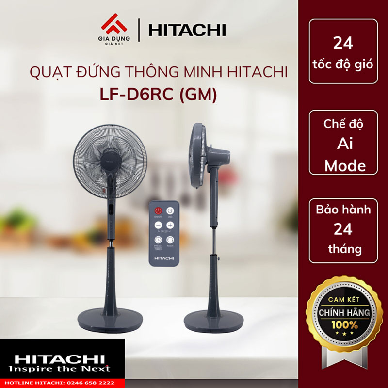quạt hitachi lf-d6rce hướng dẫn và file sử dụng chia sẻ chi tiết từ trung tâm bảo hành hitachi