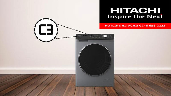 Lỗi C03 trên máy giặt Hitachi là lỗi gì