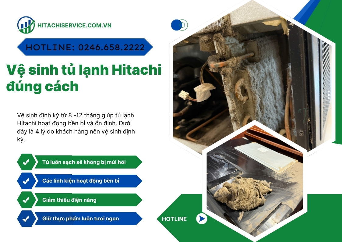 Cách vệ sinh tủ lạnh an toàn đúng cách tại nhà