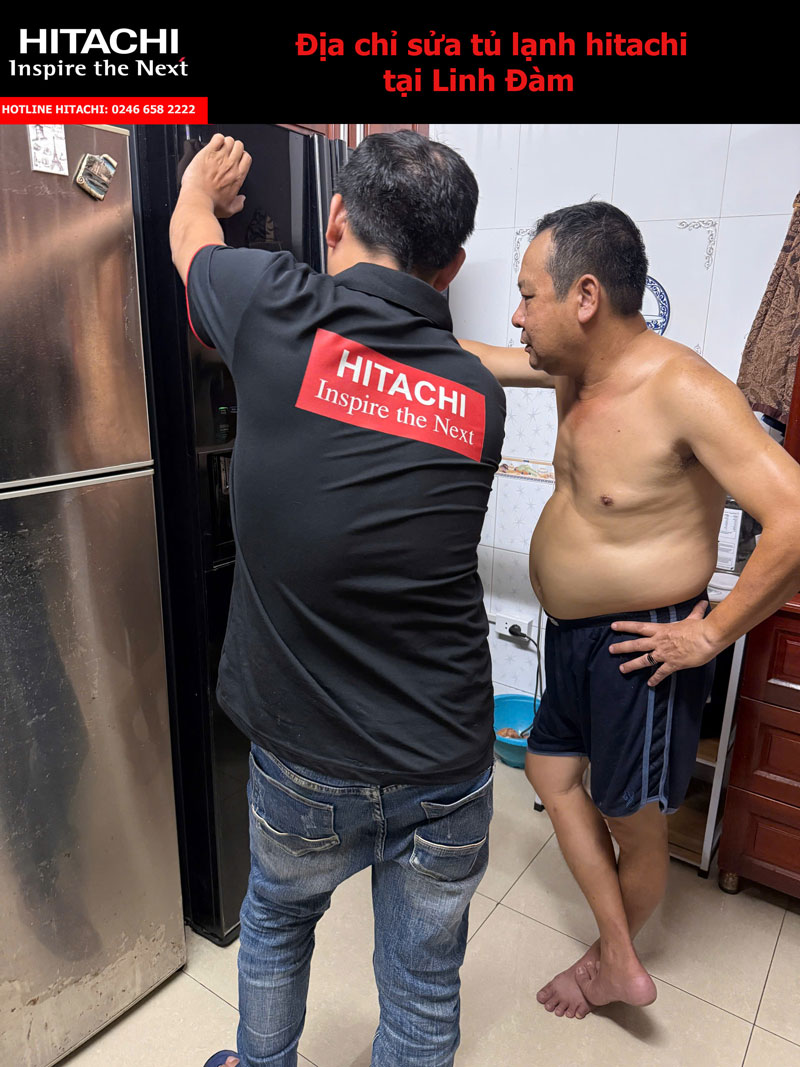 Địa chỉ sửa tủ lạnh hitachi tại Linh Đàm uy tín