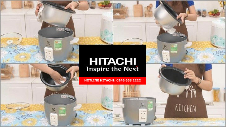 Hướng dẫn vệ sinh nồi cơm điện cao tần