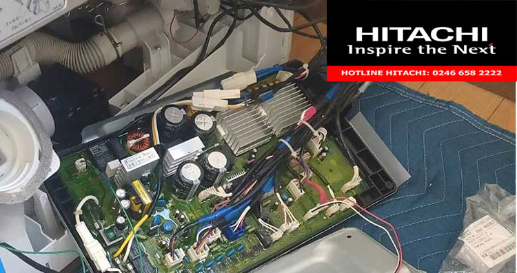Lỗi EE máy giặt hitachi là lỗi khá phức tạp