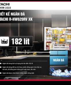 Tủ lạnh Hitachi R-HW620RV-XK lựa chọn hoàn hảo