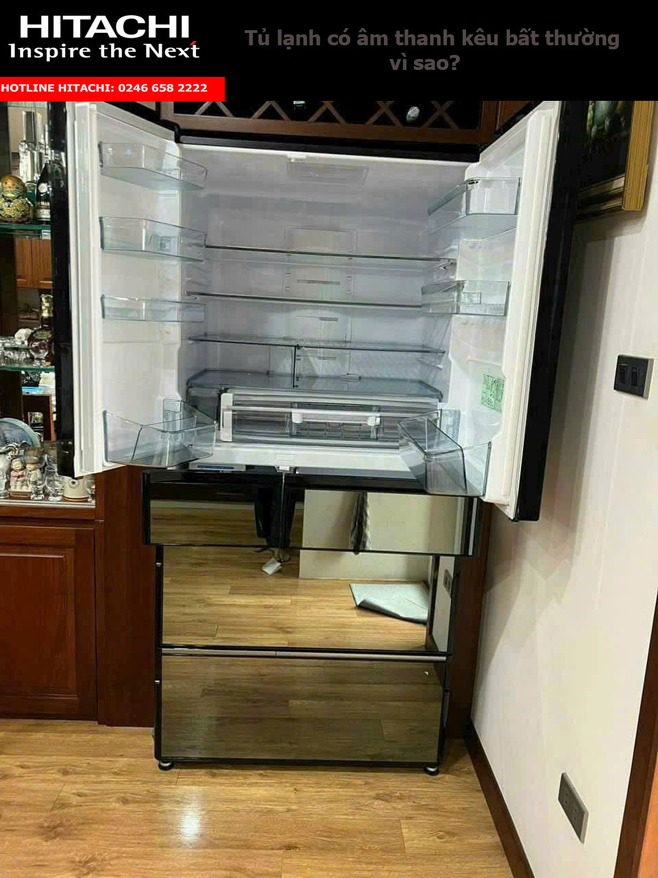 Tủ lạnh có âm thanh kêu bất thường vì sao?