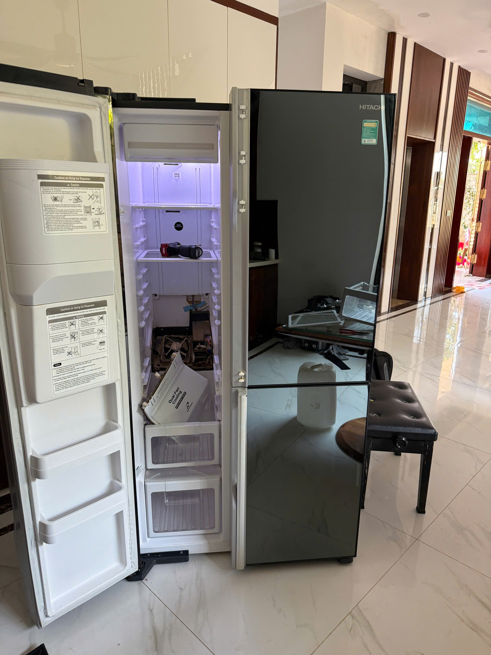 Dịch vụ bảo hành sửa chữa tủ lạnh hitachi chuyên nghiệp