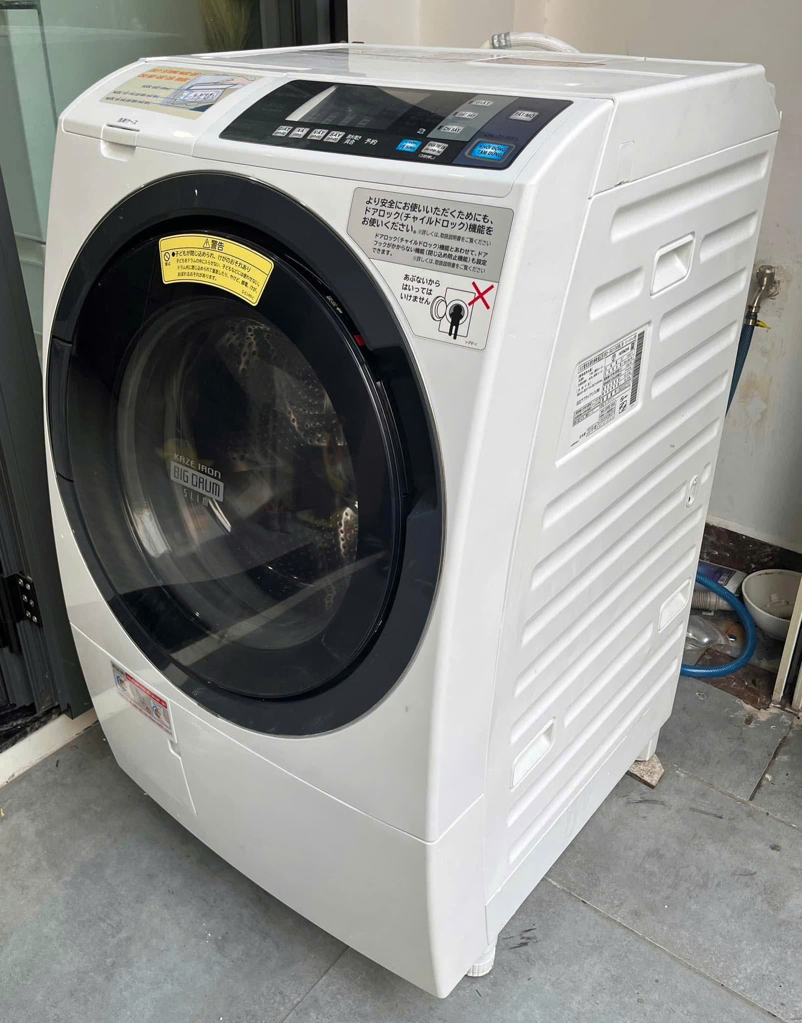 Máy giặt hitachi nội địa Nhật báo lỗi F02