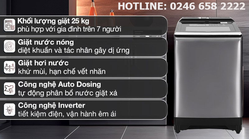 máy giặt hitachi bóa lỗi FE và cách khắc phục
