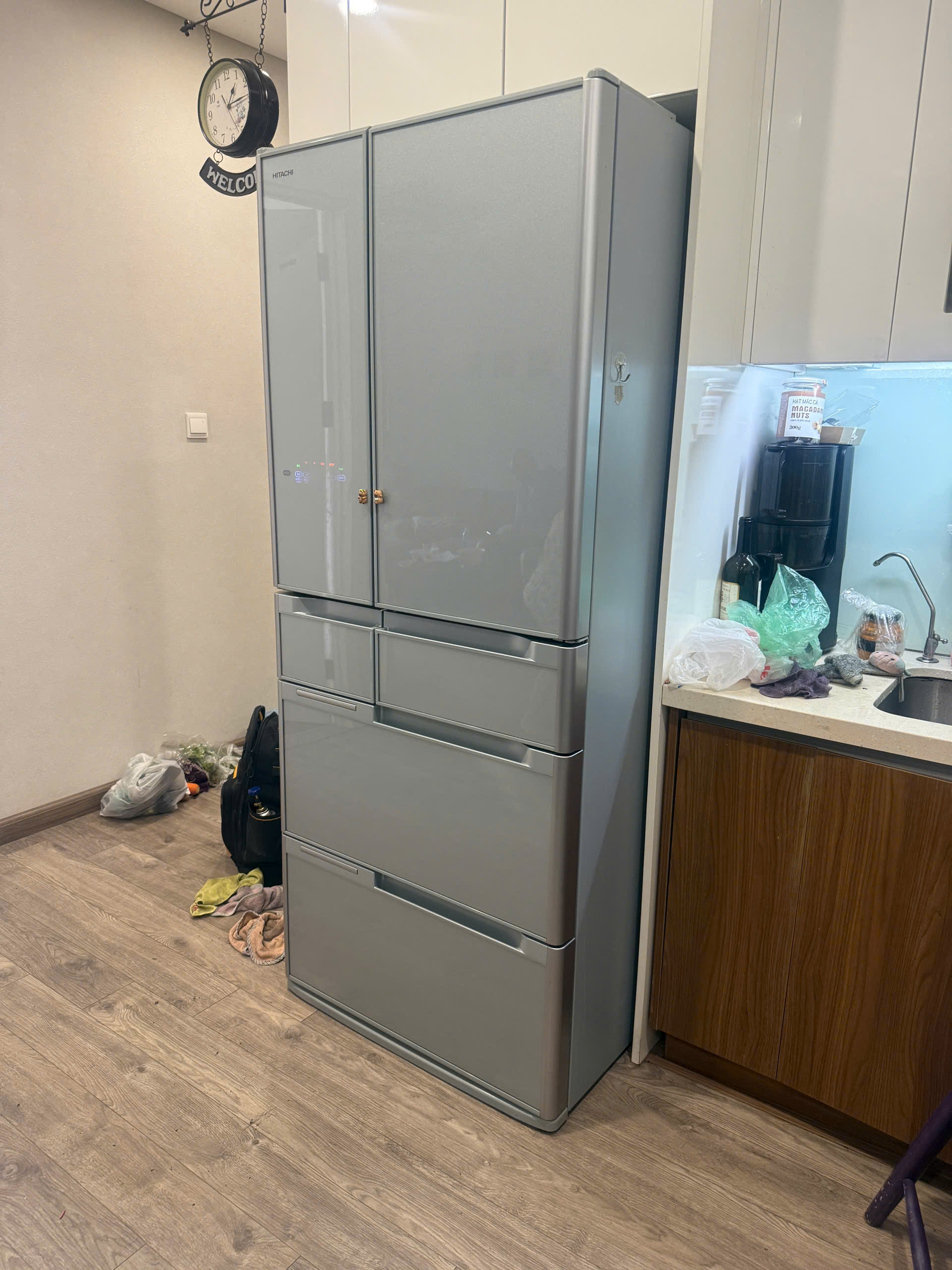 Sửa tủ lạnh hitachi nội địa Nhật ở Duy Tiên Hà Nam