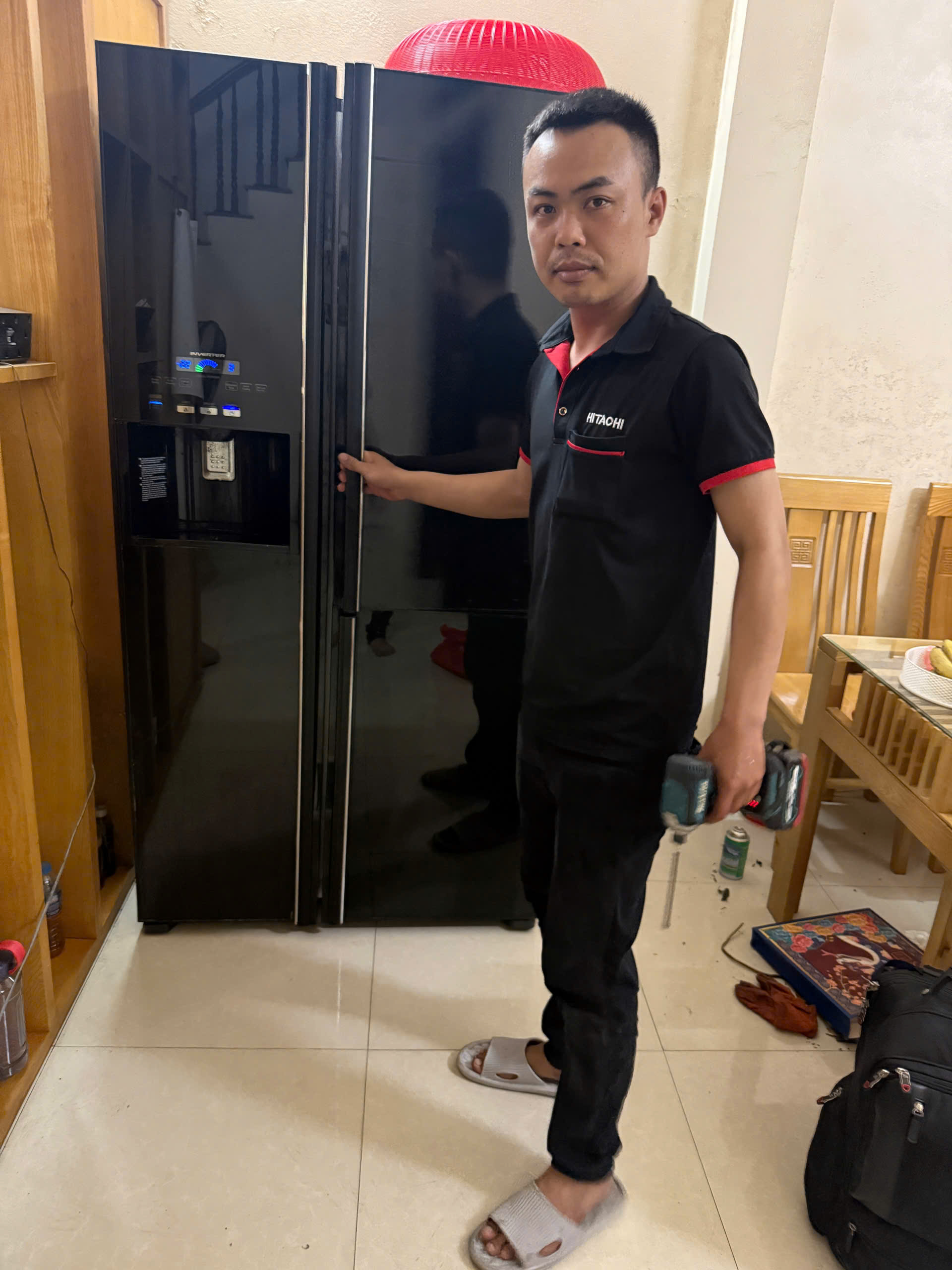 Sửa tủ lạnh hitachi tại Bình Xuyên chính hãng