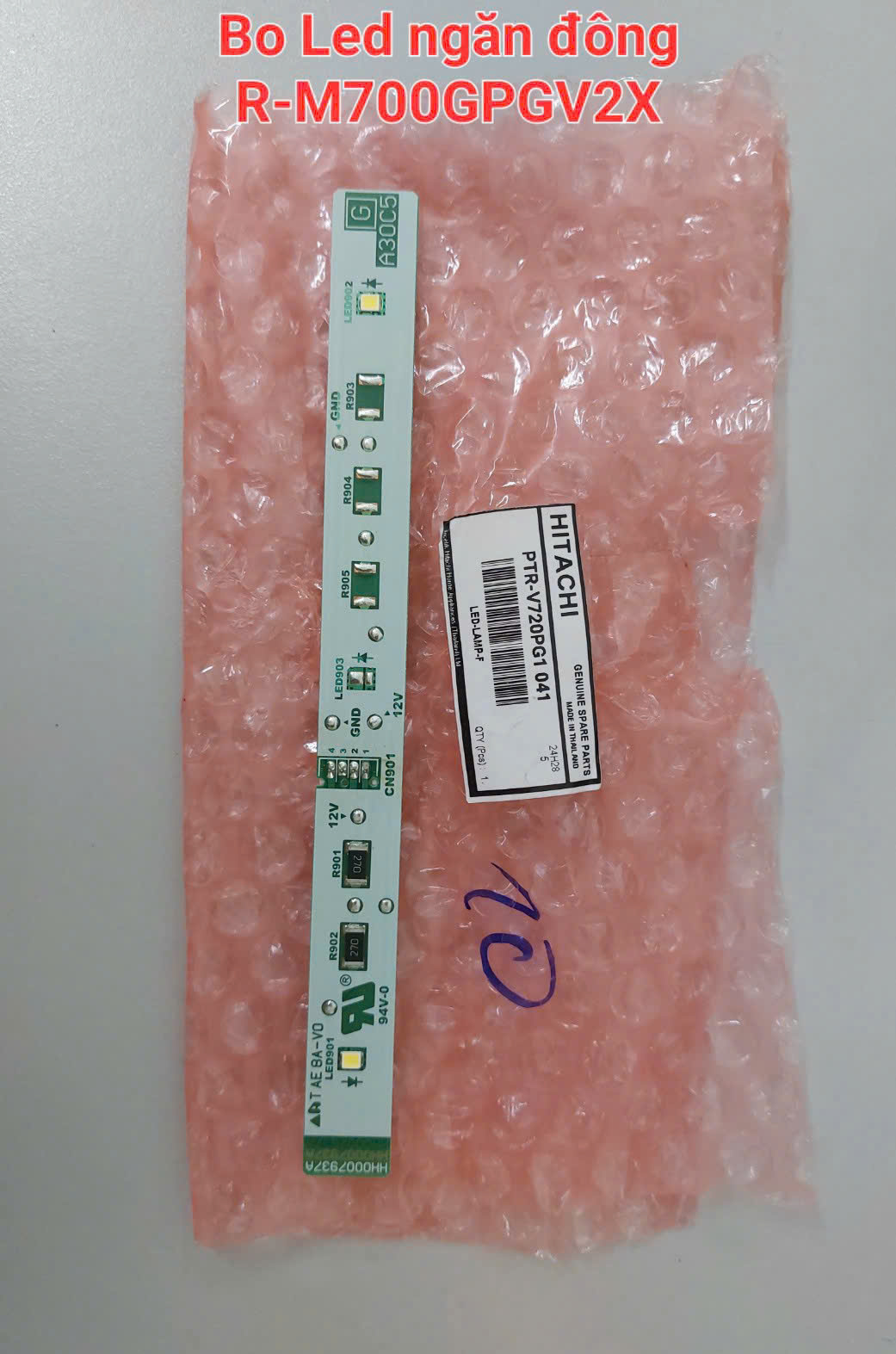 Đèn led tủ lạnh hitachi side by side