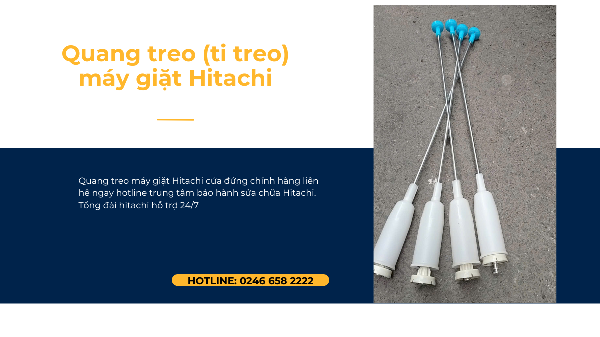 Giá thay quang treo ti treo máy giặt hitachi lồng đứng