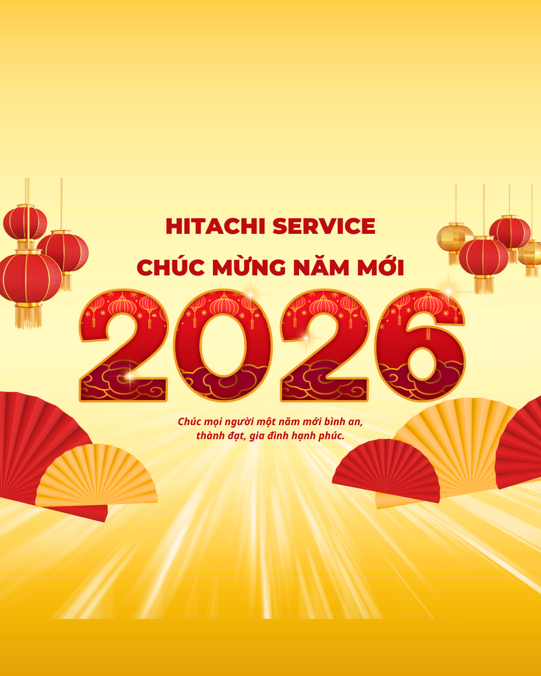 Hitachi chúc mừng năm mới 2026