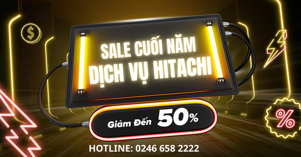 Ưu đãi dịch vụ hitachi