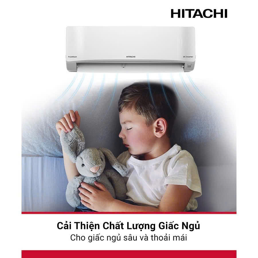 Điều hòa Hitachi mang lại giấc ngủ thoải mái nhất