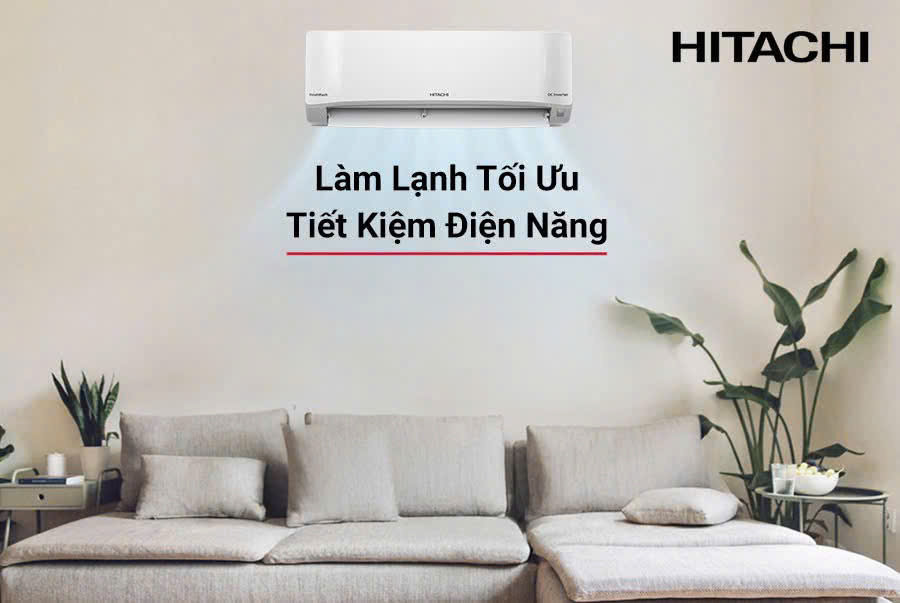 Máy lạnh Hitachi tiết kiệm điện năng vượt trội