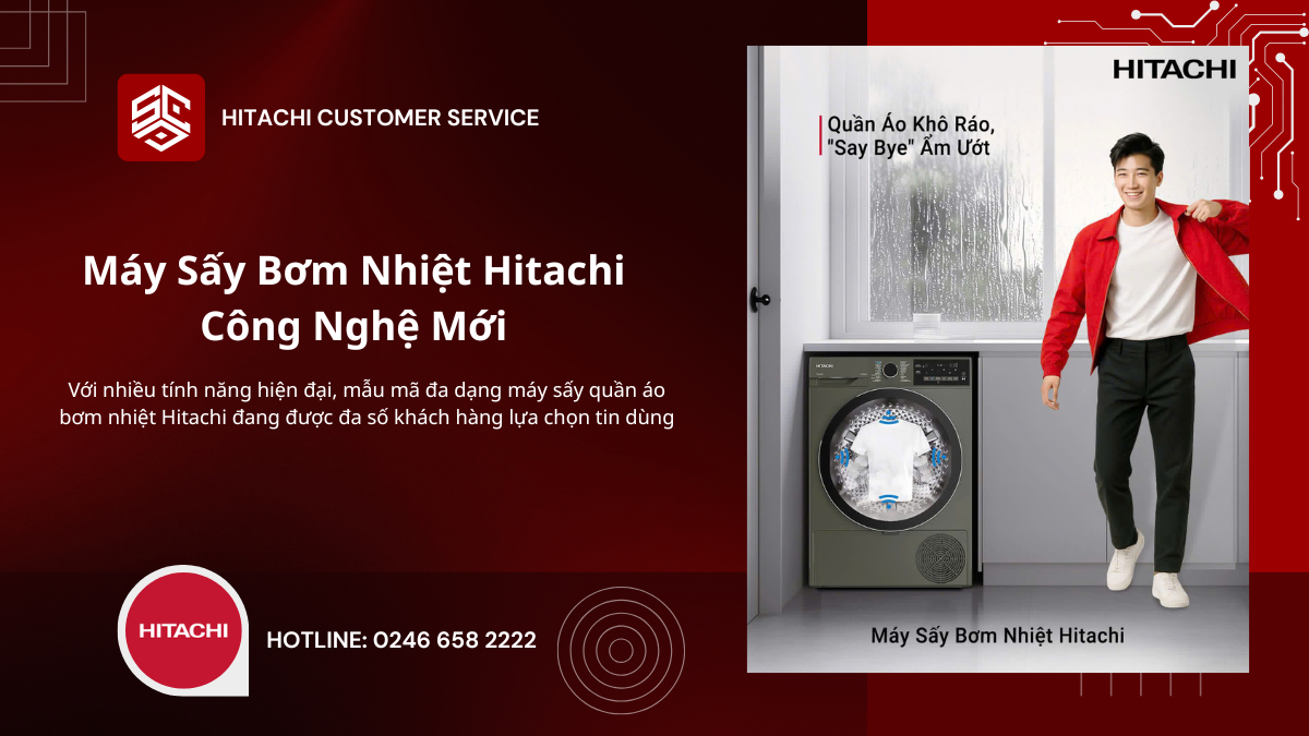 Máy sấy quần áo hitachi có tốt không