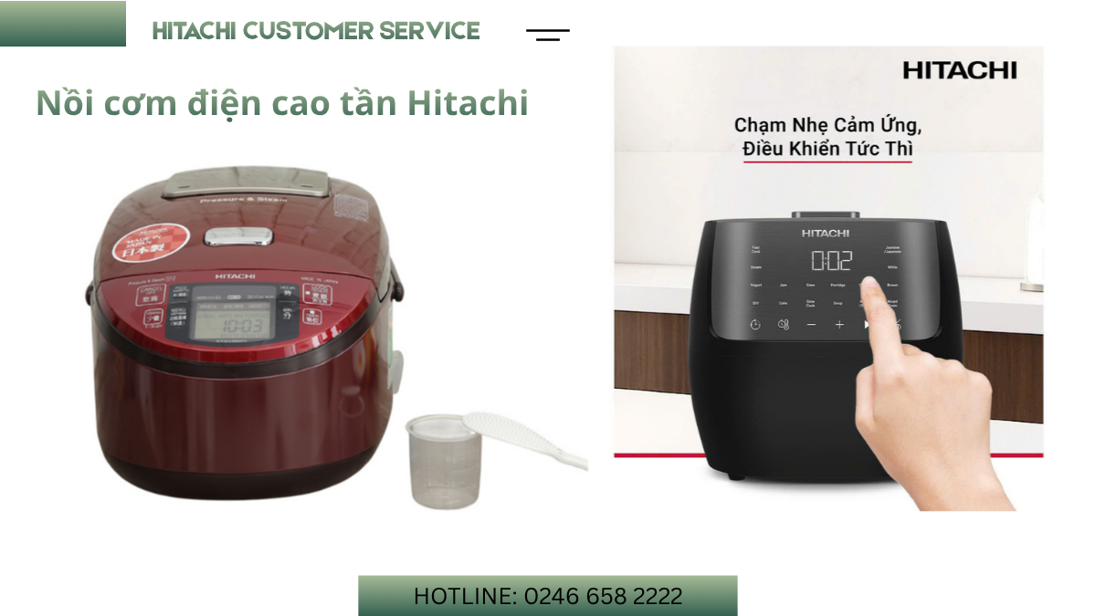 Nồi cơm điện cao tần hitachi có tốt không