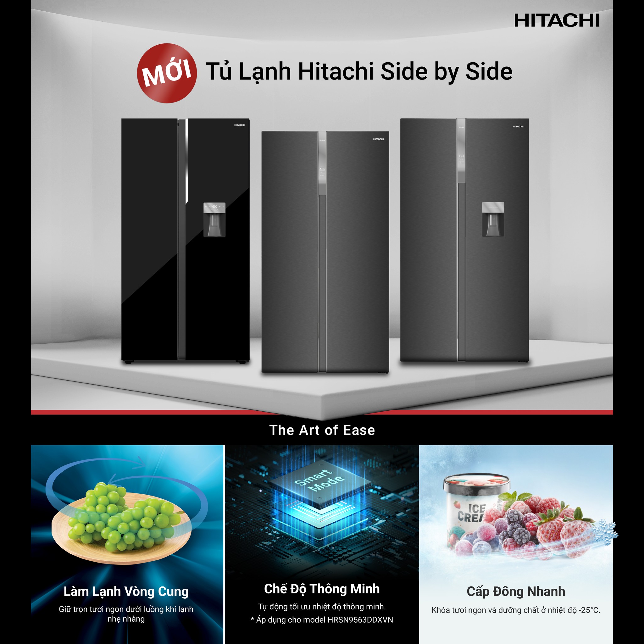 Tủ lạnh hitachi công nghệ vượt trội