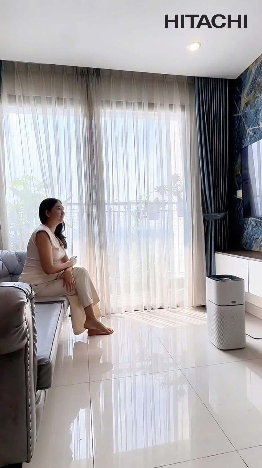Máy lọc không khí Hitachi nâng cao chất lượng cuộc sống