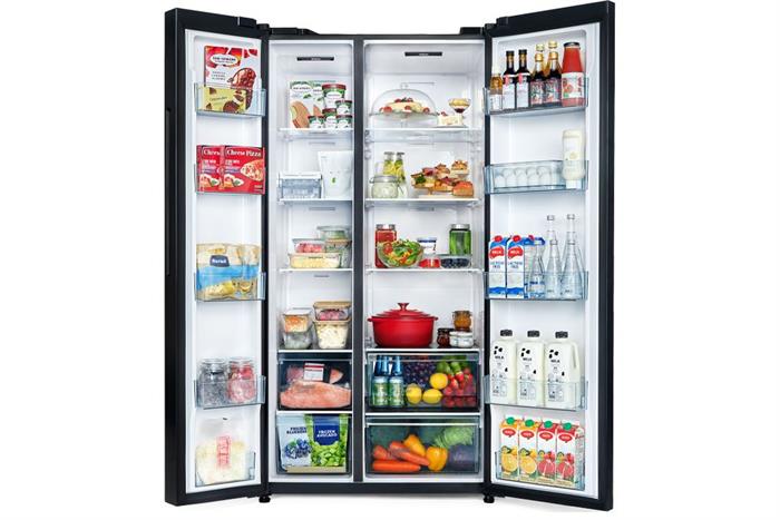 Tủ lạnh Hitachi Inverter 656 lít Side By Side HRSN9713ESMGWVN
