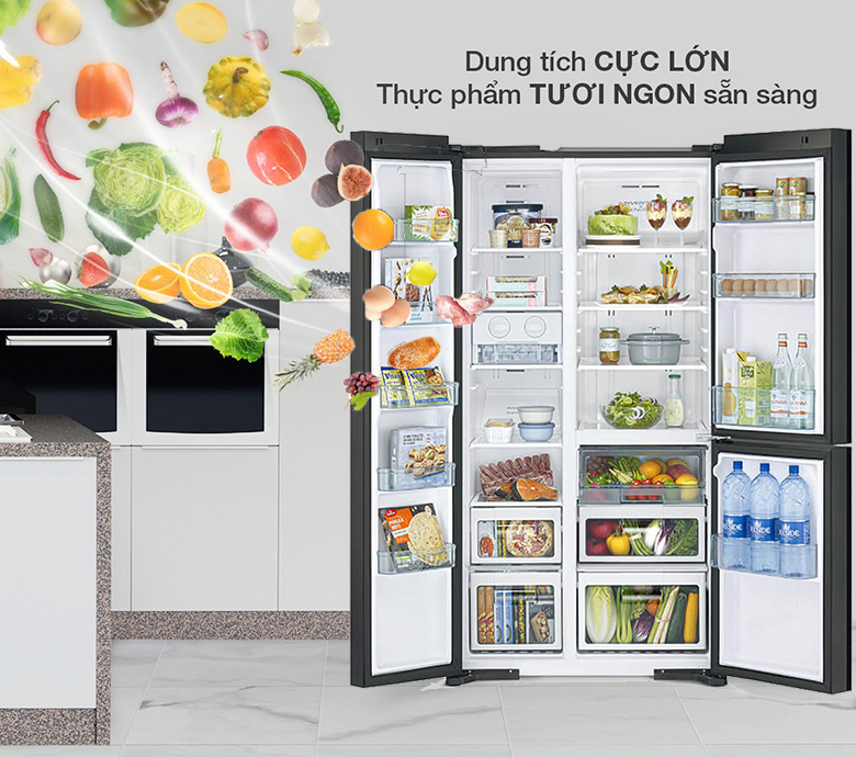 Tủ lạnh Hitachi Inverter 590 Lít R-M800PGV0