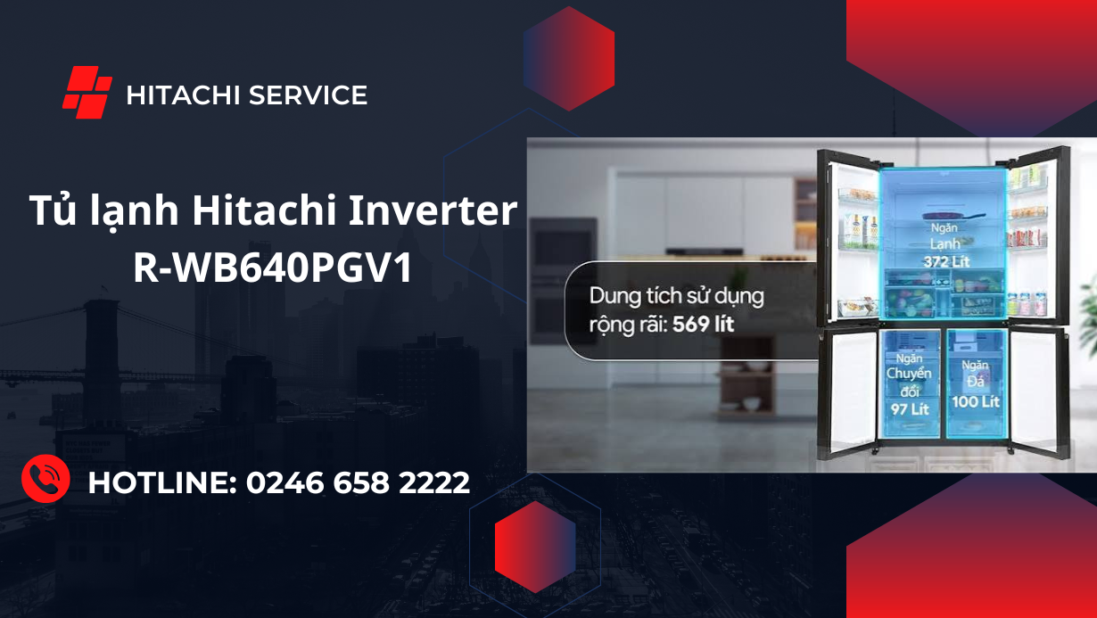 Tủ lạnh Hitachi R-w640vgv1 có tốt không