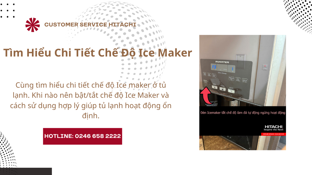Hướng dẫn sử dụng chế độ Ice maker tủ lạnh