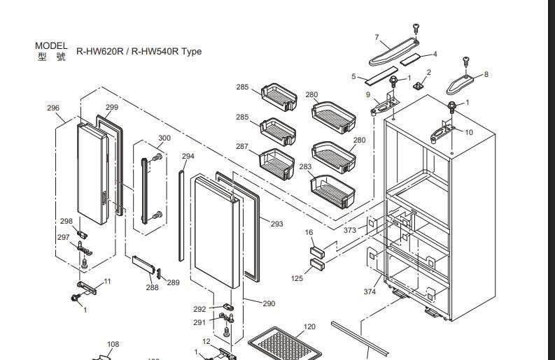 Check linh kiện theo đúng mã sản phẩm tủ lạnh