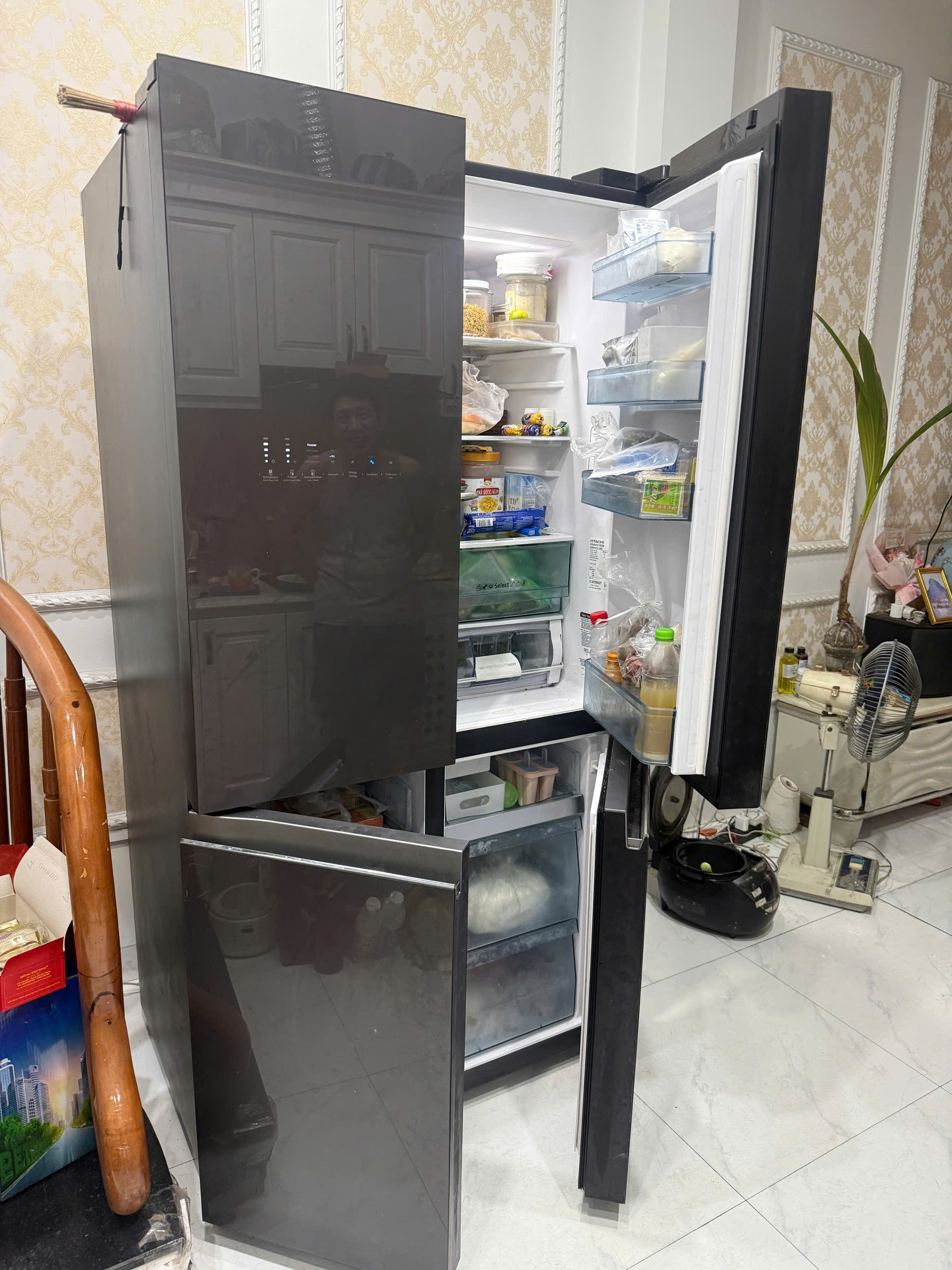 Ngăn chuyển đổi linh hoạt Selectable Zone tủ lạnh Hitachi